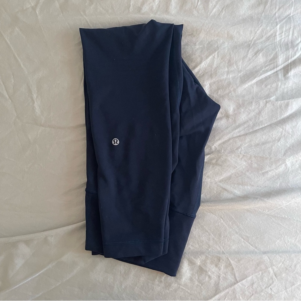 Lululemon Wunder Train Tight 25 inch True Navy 8